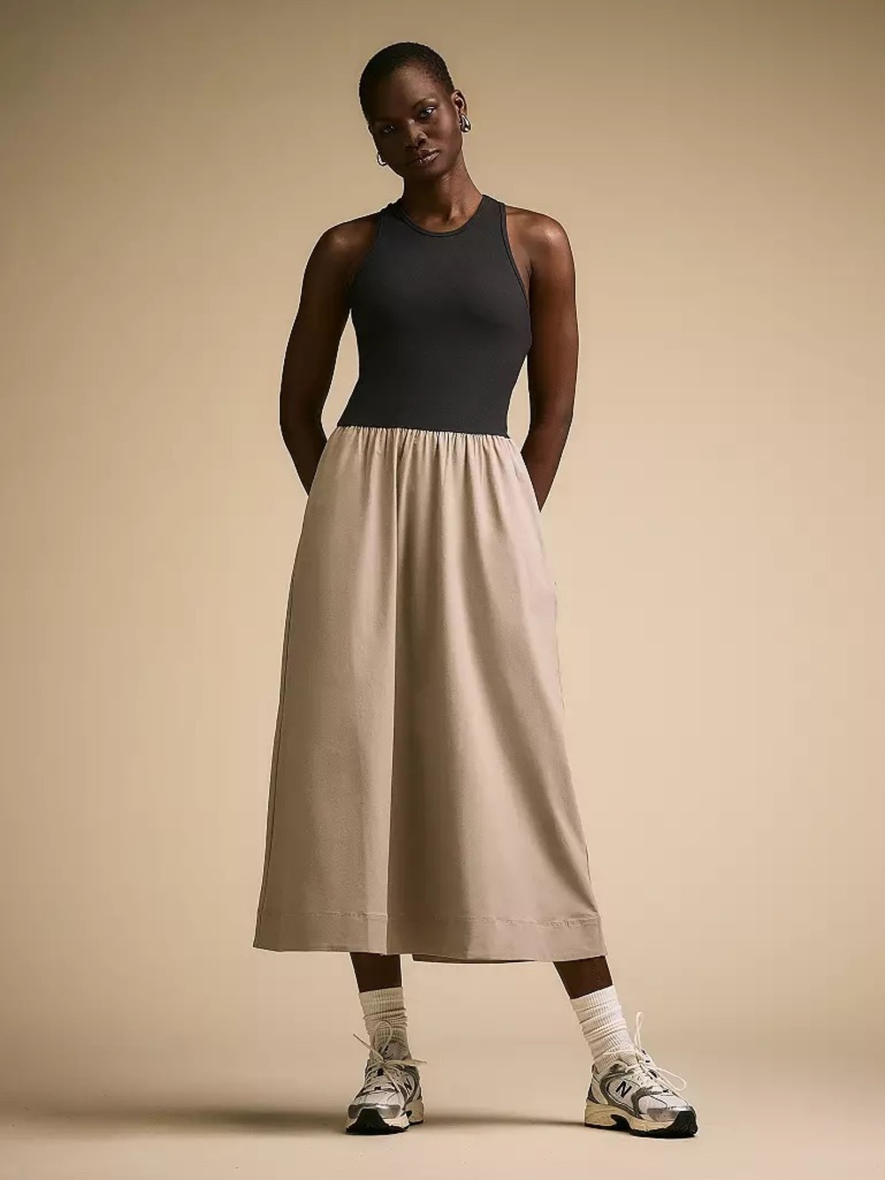 Calia mixed media dress
